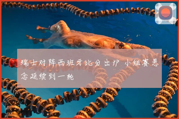 瑞士对阵西班牙比分出炉 小组赛悬念延续到一轮